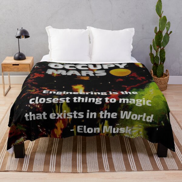 Item preview, Occupy Mars, I want to die on Mars, just not on impact - Elon Musk designed and sold by SoulArtSara.
