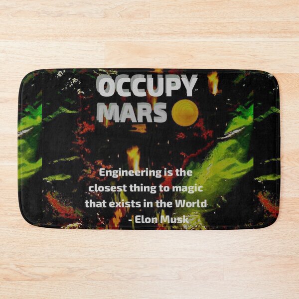 Item preview, Occupy Mars, I want to die on Mars, just not on impact - Elon Musk designed and sold by SoulArtSara.