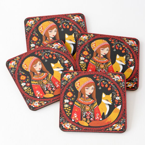 Item preview, Girl and Fox designed and sold by Hugo Bloke.
