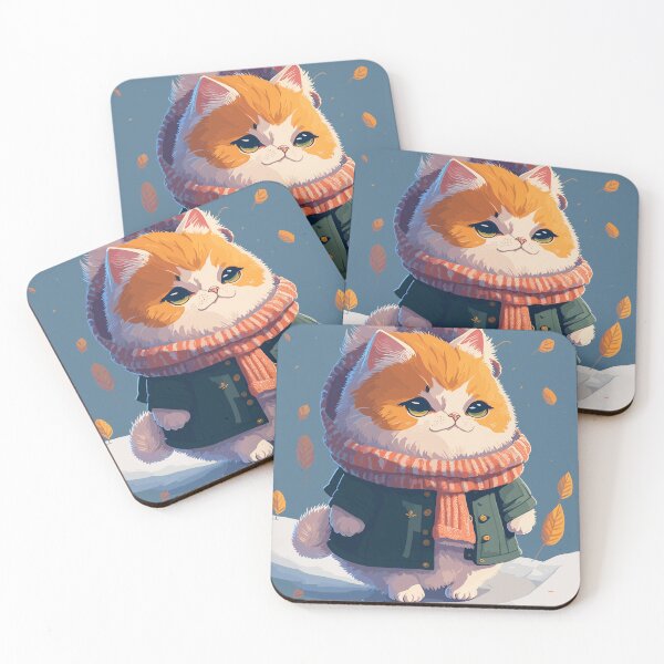 Item preview, Cute Cat Winter | Perfect Gift designed and sold by Szalone-Zakupy.
