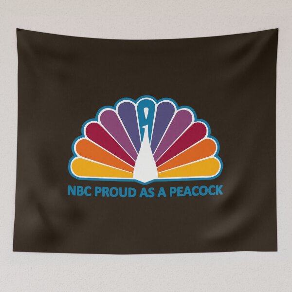 Item preview, 70s NBC Proud As A Peacock Vintage 	 	 designed and sold by lyrgnyadv16.