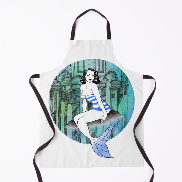 Item preview, pinup mermaid designed and sold by VicCou.