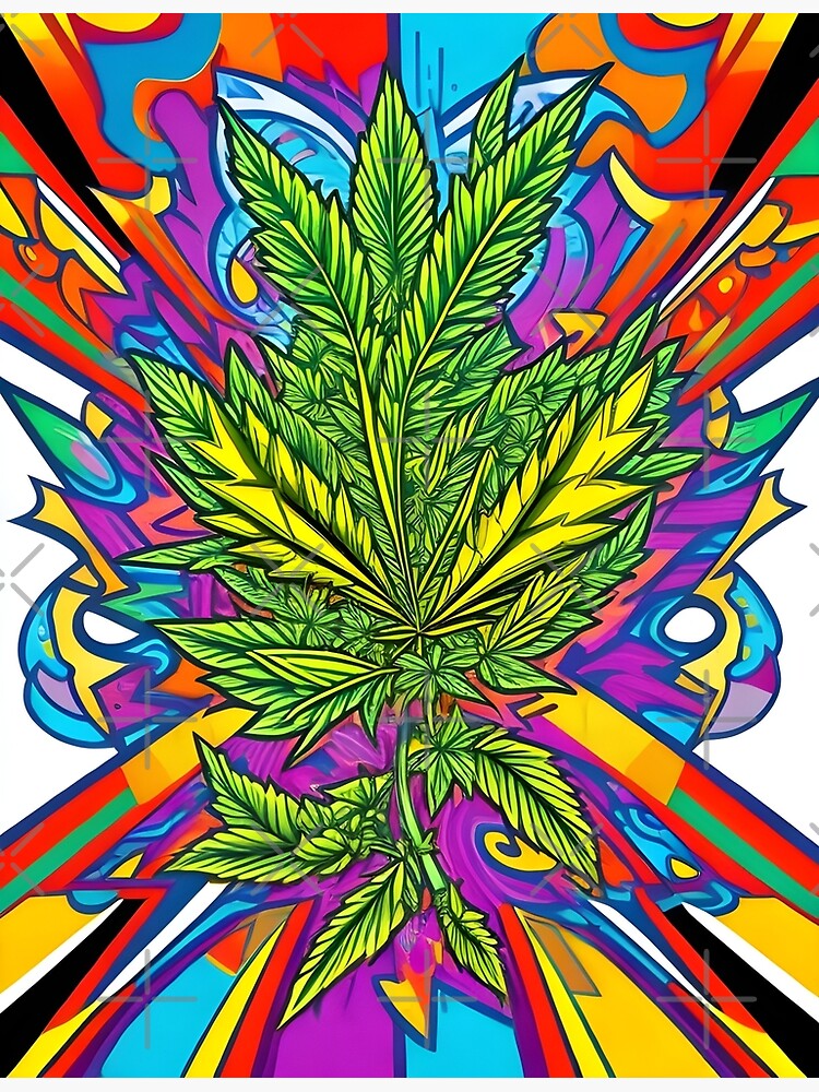 weed art wallpaper