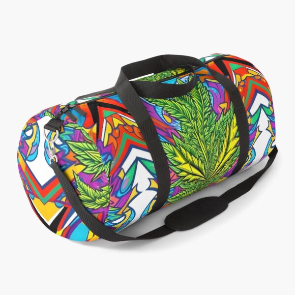 Item preview, Trippy Marijuana Artwork Weed Leaf Psychedelic  designed and sold by EddieBalevo.