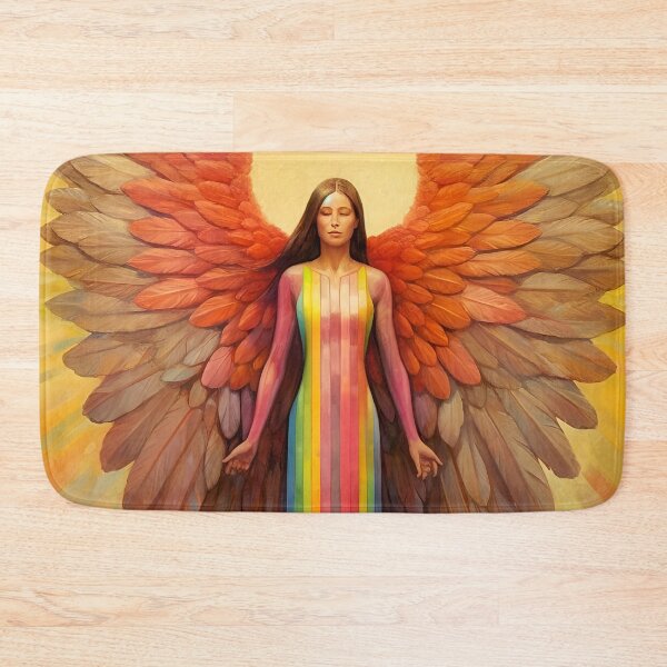 Item preview, Rainbow dream Angel 2 designed and sold by Red Witch Art.