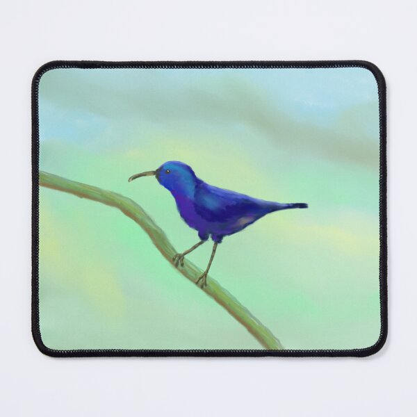 Item preview, Purple sunbird on a branch designed and sold by aditikkumar.