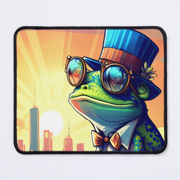Item preview, Frog in NYC designed and sold by FuzzyKaktus.