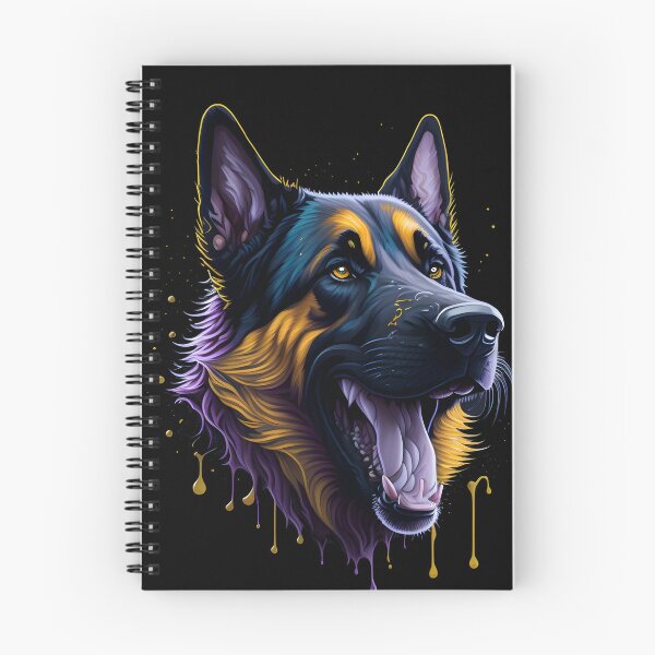 Item preview, German Shepherd happy doggo designed and sold by Mikevirtualshop.