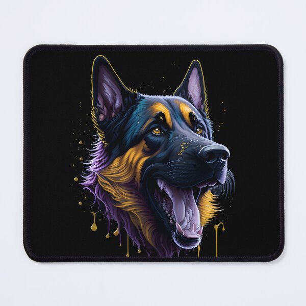 Item preview, German Shepherd happy doggo designed and sold by Mikevirtualshop.