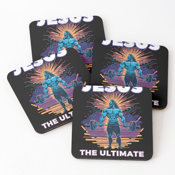 Item preview, Jesus The Ultimate Deadlifter designed and sold by Hugo Bloke.