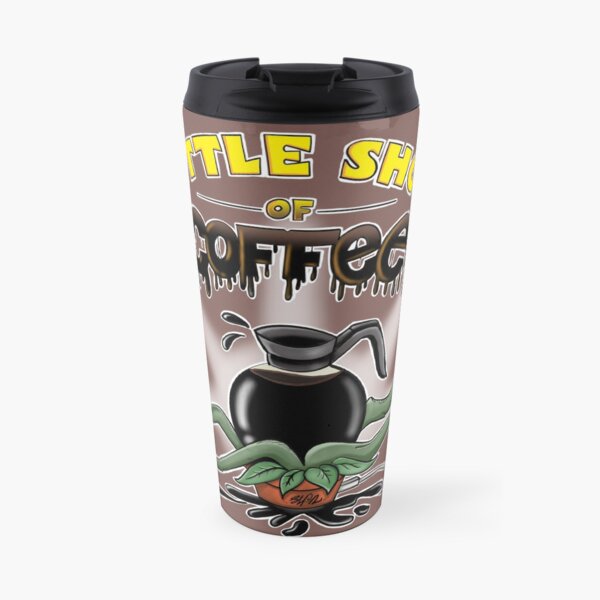 Little Shop Of Coffee Travel Coffee Mug