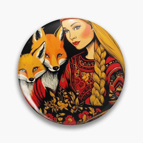 Item preview, Girl and Fox designed and sold by Hugo Bloke.