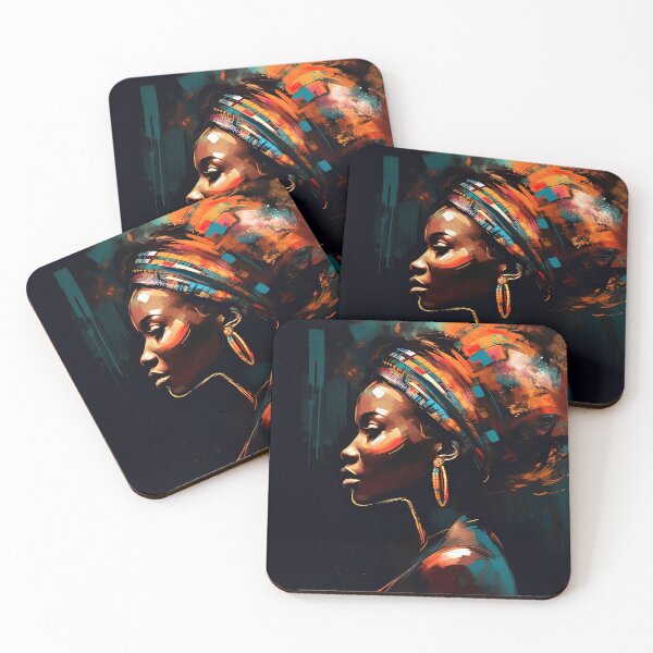 Item preview, Womens Rights African American Portrait of an Empowered Black Woman Afrocentric designed and sold by MartynGrey.