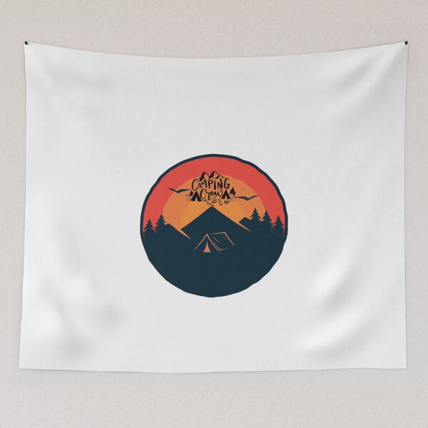 Item preview, camping designed and sold by print lovers.
