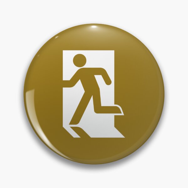 Item preview, Exit Sign Running Man   	 designed and sold by gxfbxdyz59.