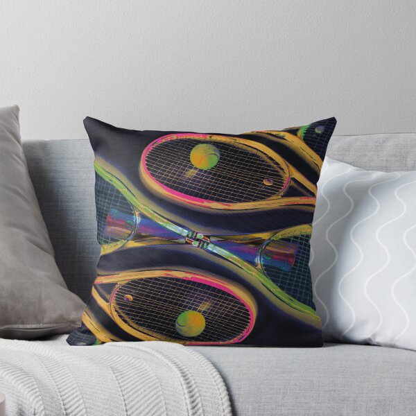 Item preview, colorful tennis rackets for athletes designed and sold by Mauswohn.
