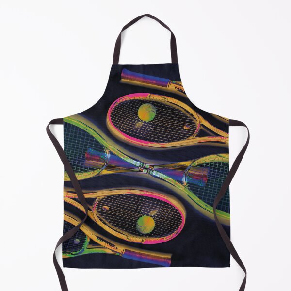 Item preview, colorful tennis rackets for athletes designed and sold by Mauswohn.