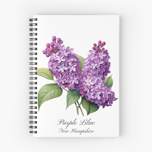 Item preview, New Hampshire State Flower-Purple Lilac designed and sold by Counterbalance Dzigns.