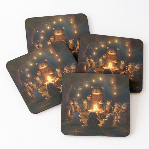 Item preview, campfire Stories for Kids wall art designed and sold by MystiCanvas.