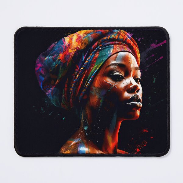 Item preview, African American Portrait of an Empowered Black Woman, Womens Rights Afrocentric designed and sold by MartynGrey.