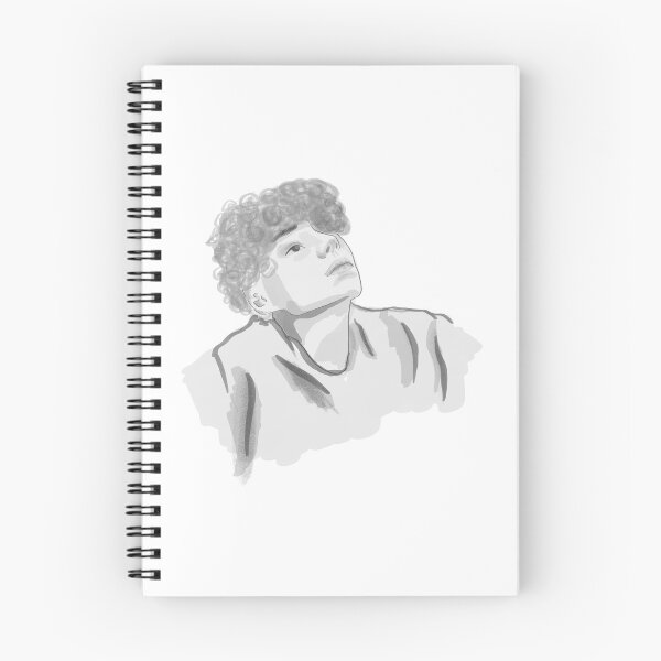 Item preview, Young man in gray tones designed and sold by ksushachr.