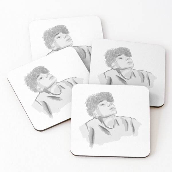 Item preview, Young man in gray tones designed and sold by ksushachr.