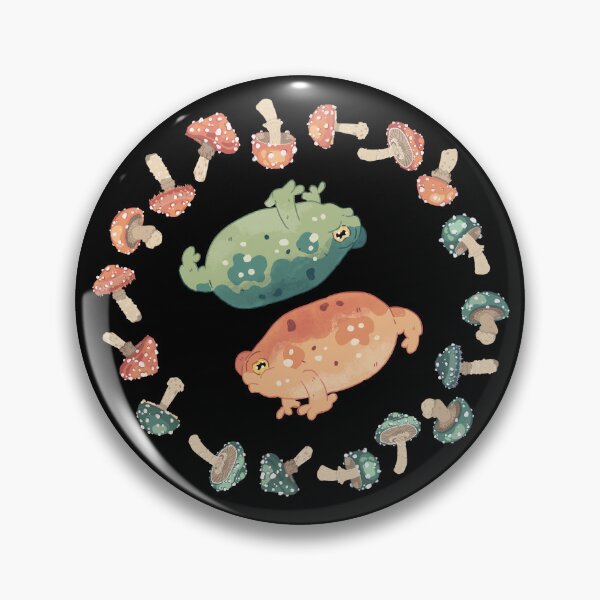 Item preview, Frogs and Toadstool designed and sold by dorkaheart.