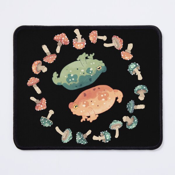 Item preview, Frogs and Toadstool designed and sold by dorkaheart.