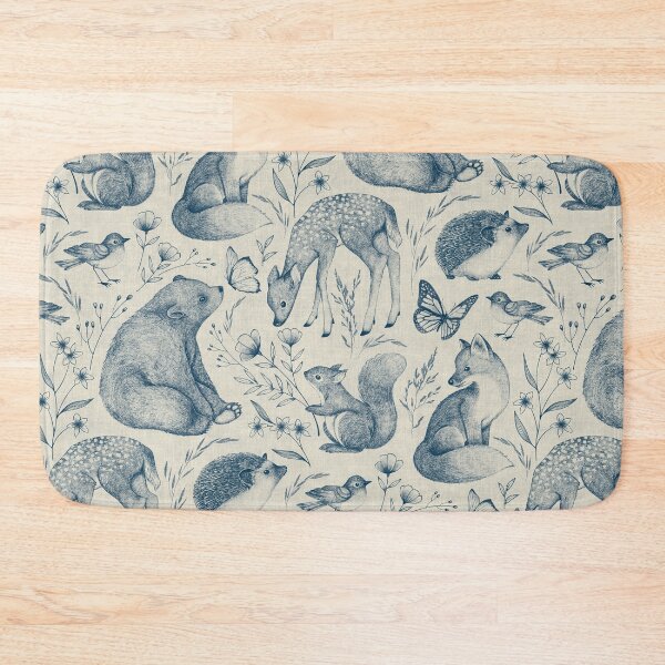 Item preview, Forest Fauna Toile  designed and sold by Perrin Le Feuvre.