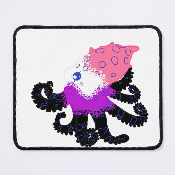 Item preview, Gender Fluid Ringed Octopus (greater blue-ringed octopus x gender fluid flag) designed and sold by Drii13.