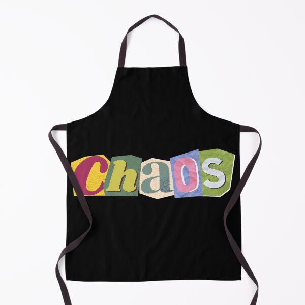 Item preview, "chaos" ransom note cut out letters designed and sold by Elizebeth Nacion.