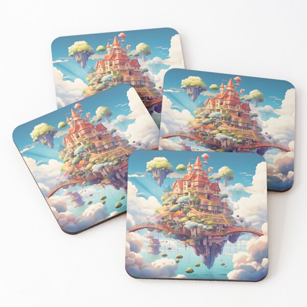 Item preview,  Floating Castle wall art designed and sold by MystiCanvas.