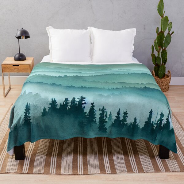 Item preview, Watercolor landscape designed and sold by Red Witch Art.