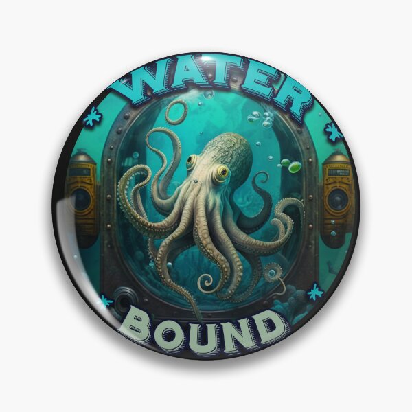 Item preview, Water Bound Octopus Art Gift Ideas designed and sold by TheLaundryLady.