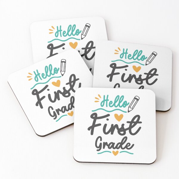 Item preview, Hello First 1st Grade Back To School Teacher Student designed and sold by cidolopez.