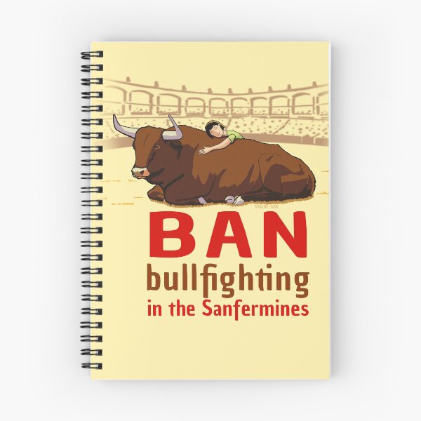 Item preview, Ban Bullfighting in Sanfermines designed and sold by Frank J. Art.