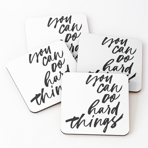 Item preview, You Can Do Hard Things designed and sold by Adam Arts.