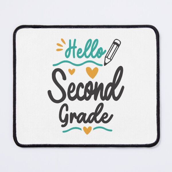 Item preview, Hello Second 2nd Grade Back To School Teacher Student designed and sold by cidolopez.