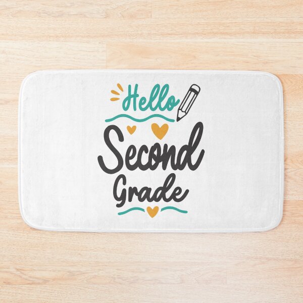 Item preview, Hello Second 2nd Grade Back To School Teacher Student designed and sold by cidolopez.