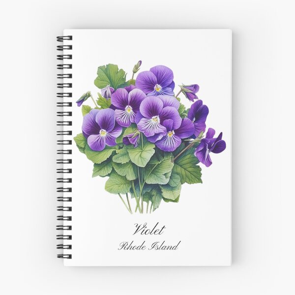 Item preview, Rhode Island State Flower-Violet designed and sold by Counterbalance Dzigns.