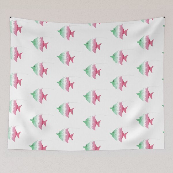Item preview, Abrofish (angelfish x abrosexual flag) designed and sold by Drii13.