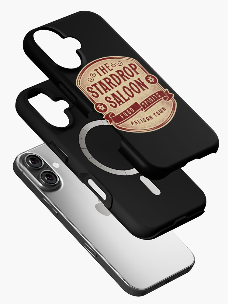 Aperçu 2 sur 4. Coque iPhone avec l'œuvre Le blason du Stardrop Saloon créée et vendue par Lagelantee.