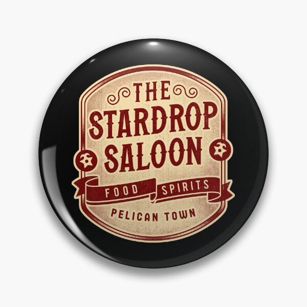 Item preview, The Stardrop Saloon Crest designed and sold by Lagelantee.