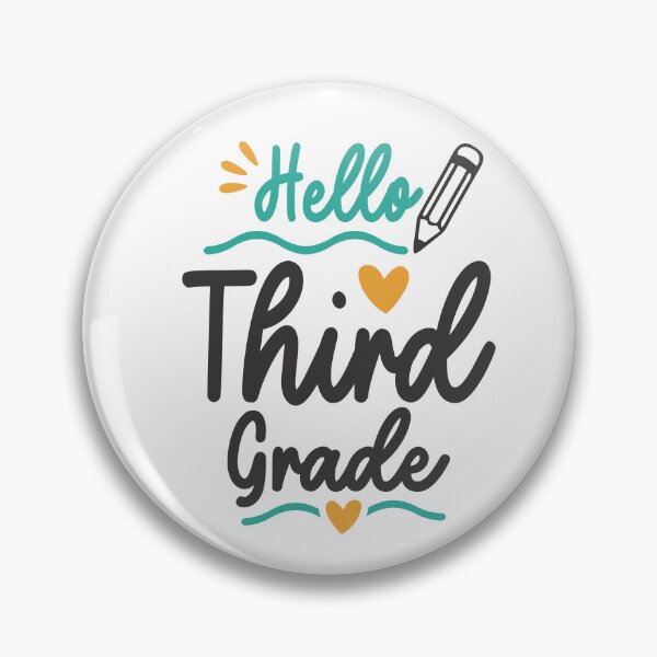 Item preview, Hello Third 3rd Grade Back To School Teacher Student designed and sold by cidolopez.