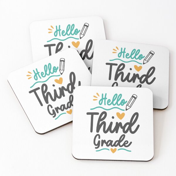 Item preview, Hello Third 3rd Grade Back To School Teacher Student designed and sold by cidolopez.