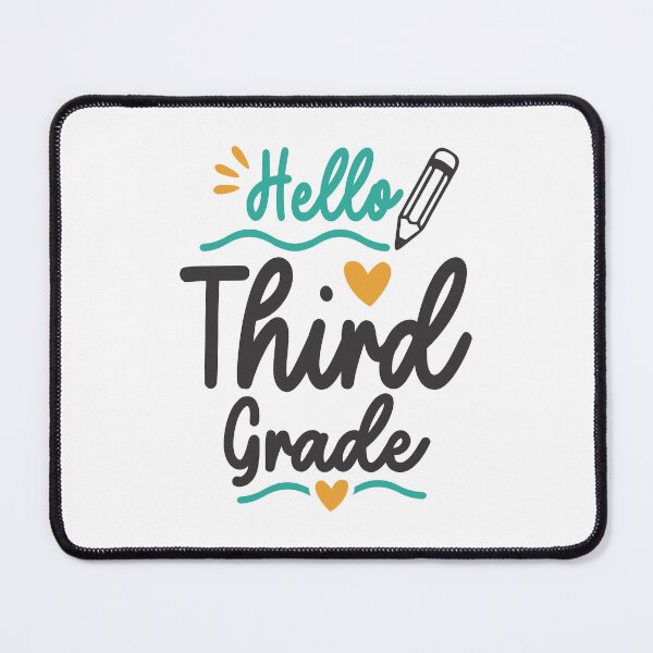 Item preview, Hello Third 3rd Grade Back To School Teacher Student designed and sold by cidolopez.