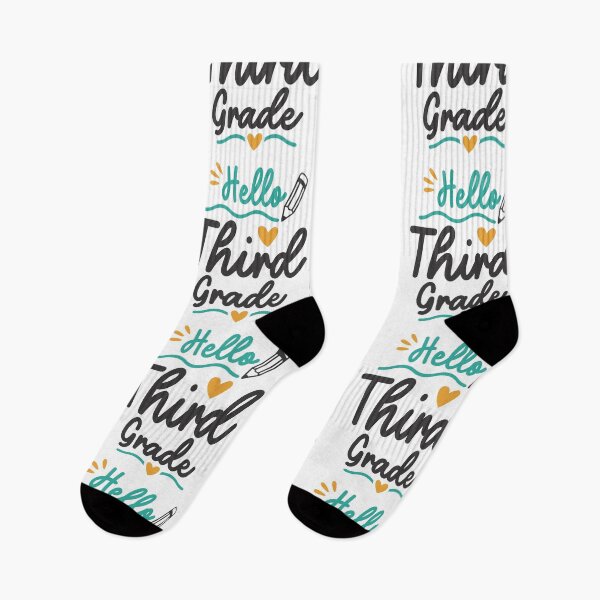 Item preview, Hello Third 3rd Grade Back To School Teacher Student designed and sold by cidolopez.