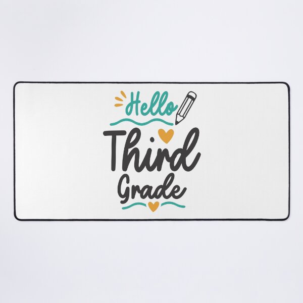 Item preview, Hello Third 3rd Grade Back To School Teacher Student designed and sold by cidolopez.