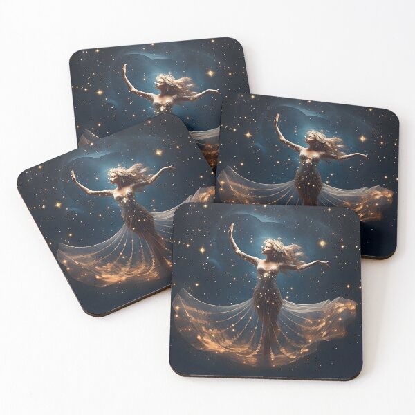 Item preview, Princess in Space wall art designed and sold by MystiCanvas.