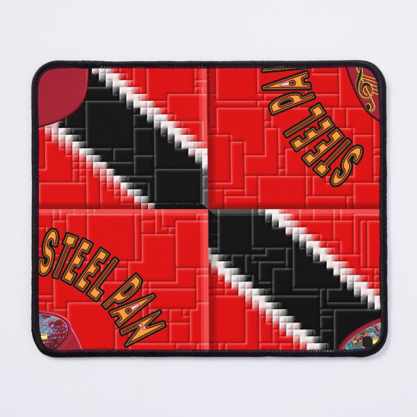 Item preview, GREAT TRINIDAD AND TOBAGO FLAG CARNIVAL SOUVENIR - STEEL PAN FLAG MUSIC INSTRUMENT NOTES FANTASY - GREAT GIFT FOR CALYPSO LOVER designed and sold by Ralek.